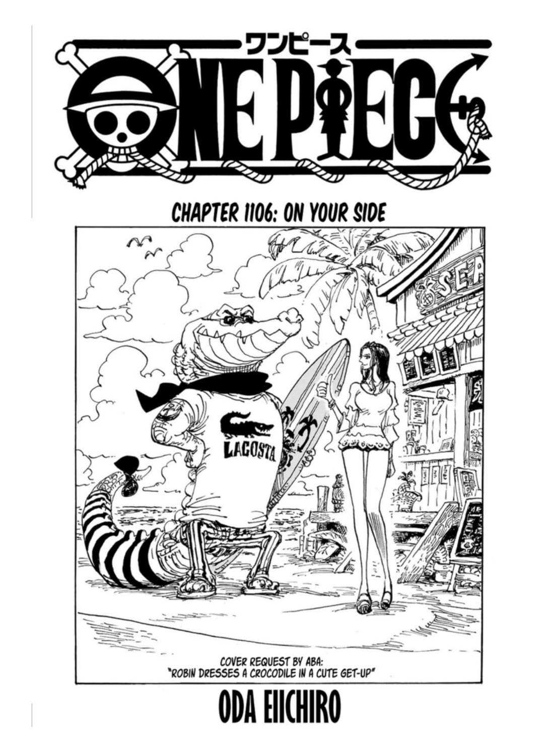 One Piece Chapter 1105 page 0